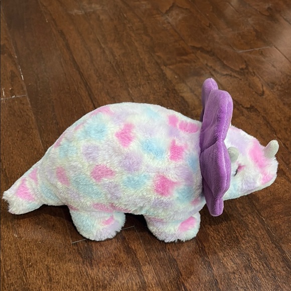 Aurora Purple and Pink watercolor Dinosaur Plush Toy - Picture 3 of 9